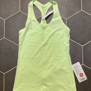 Cool Racerback 2, Size 8, in Lime Green